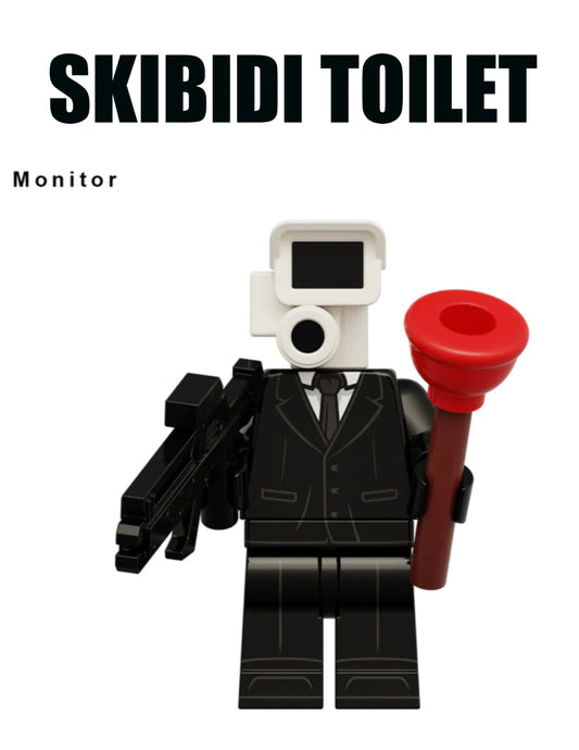 MINIFIGURE SKIBIDI TOILET: MONITOR custom