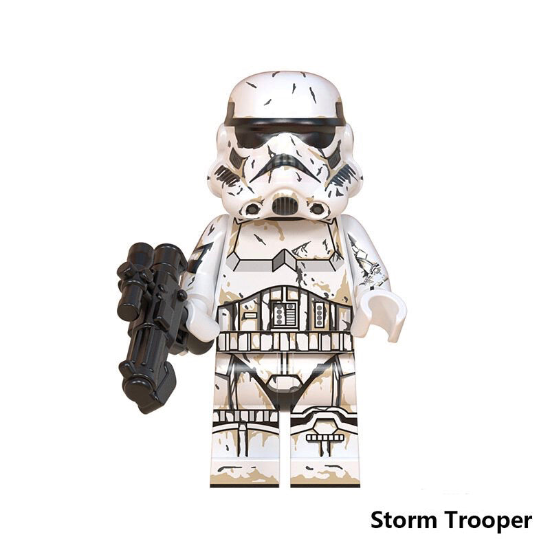 ⭐️⭐️⭐️MINIFIGURE STAR WARS UNIVERS: BATTLE DAMAGED STORMTROOPER ⭐️⭐️⭐️custom