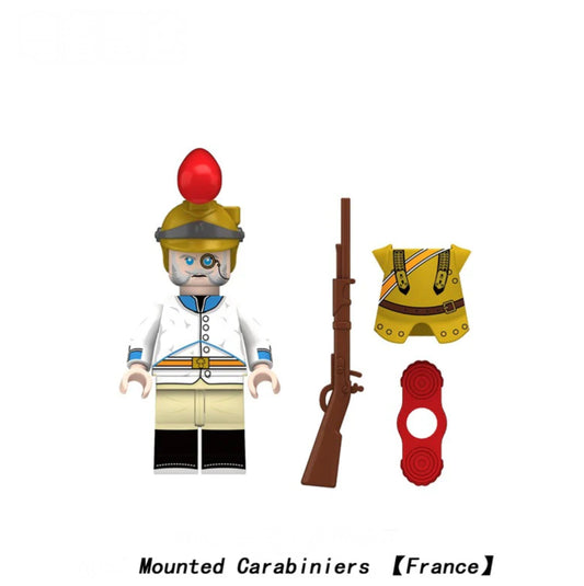 MINIFIGURE ARMY UNIVERS: MOUNTED CARABINIERS (FRANCE) Custom
