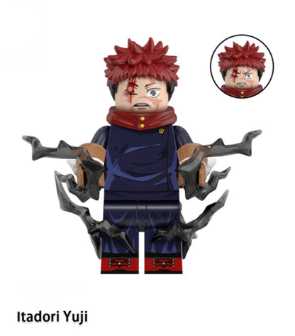 MINIFIGURE JUJUTSU KAISEN UNIVERS : ITADORI YUJI "SÉRIE LIMITÉE" custom