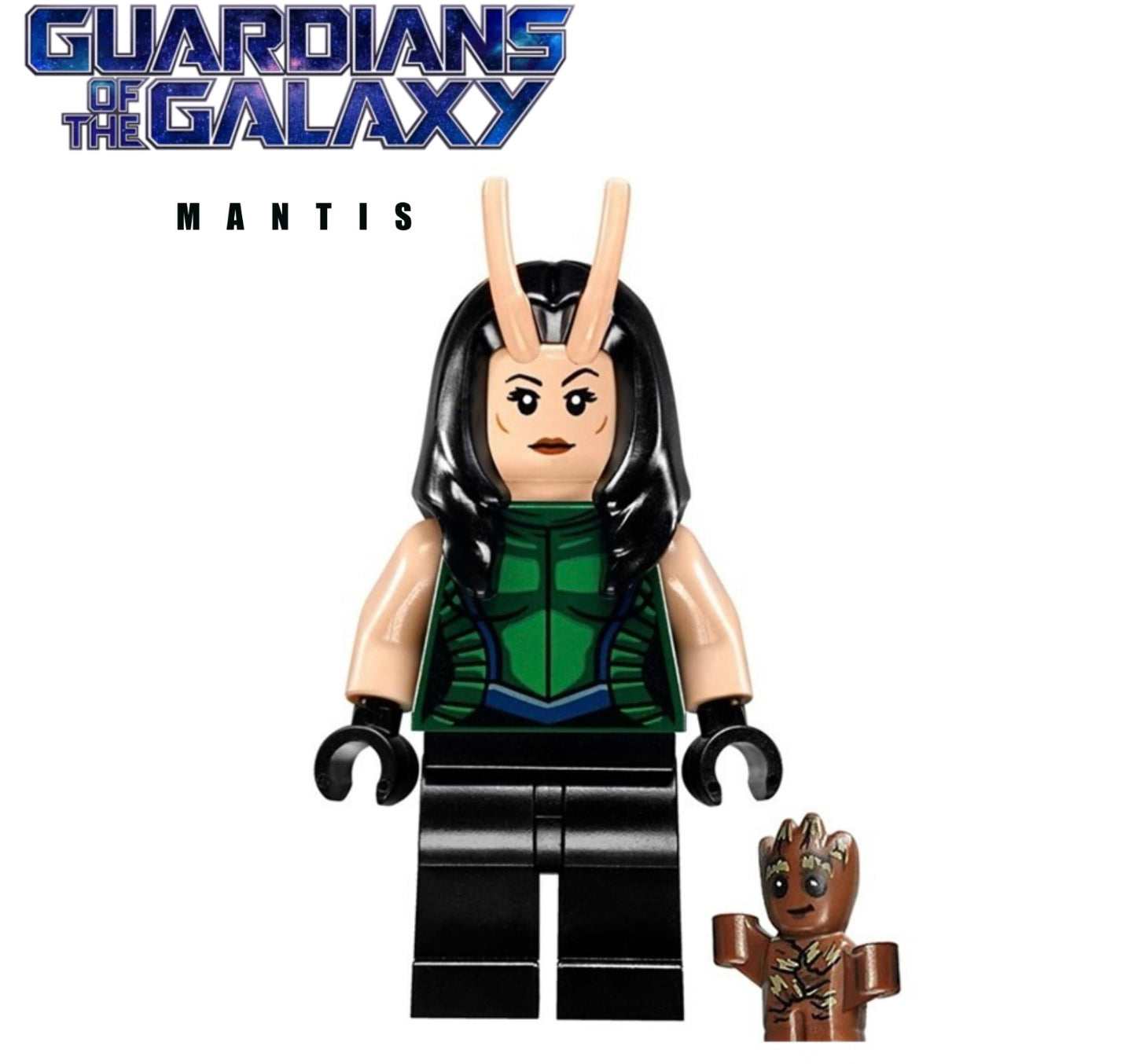 MINIFIGURE GUARDIAN OF THE GALAXY: MANTIS custom 2017 ⚠️Dernière pièce