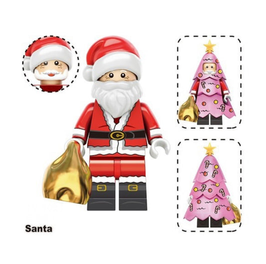 MINIFIGURE🎄 NOËL UNIVERS 🎄: SANTA custom