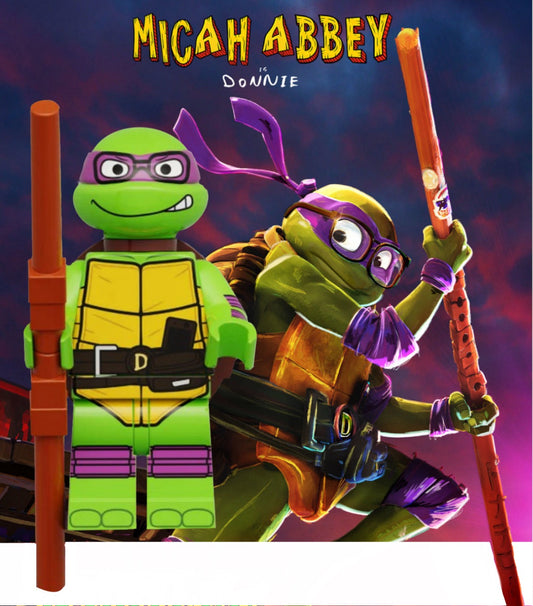 MINIFIGURE TORTUE NINJA UNIVERS: Donatello Custom