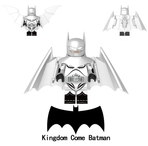 MINIFIGURE DC UNIVERS : KINGDOM COME BATMAN WHITE custom