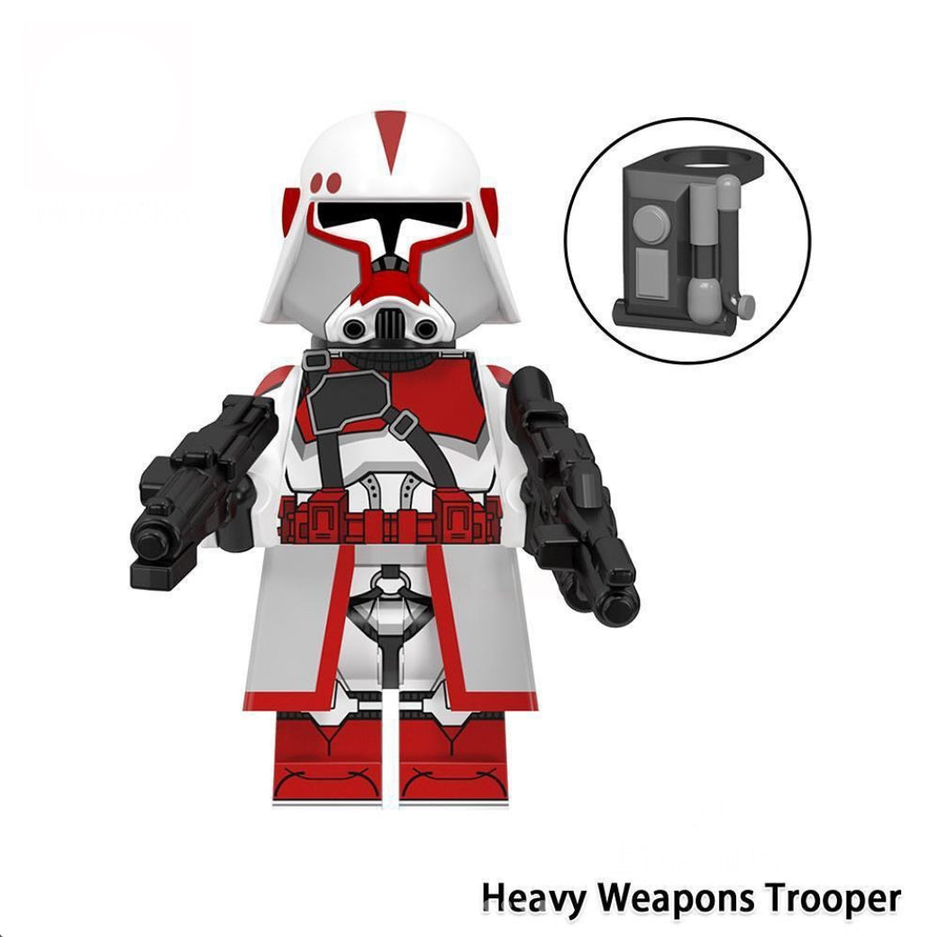 MINIFIGURE STAR WARS UNIVERS: HEAVY WEAPONS TROOPER custom