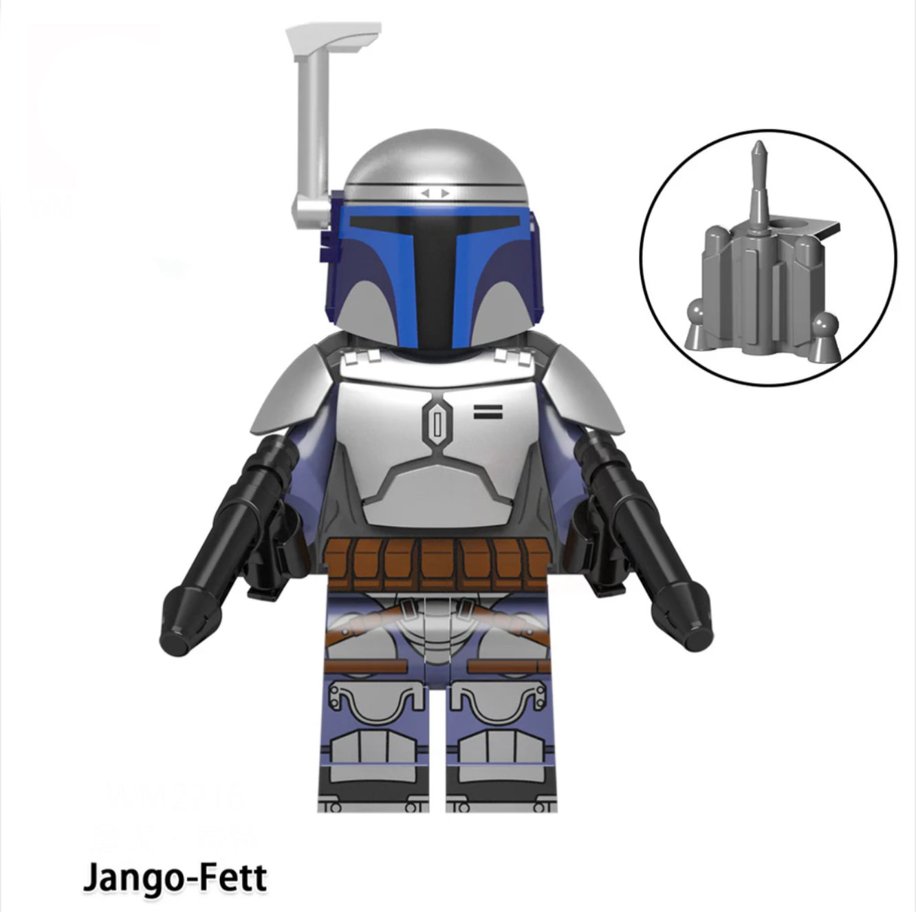 MINIFIGURE STAR WARS UNIVERS: JANGO-FEET CUSTOM