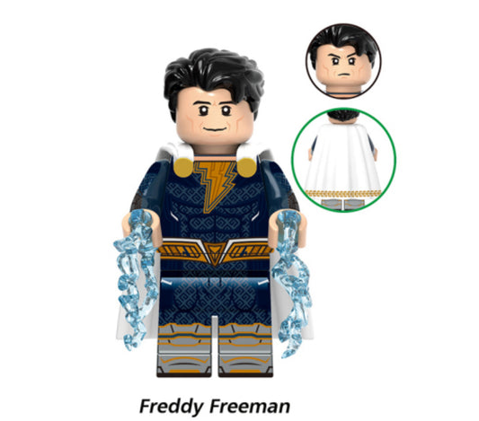 MINIFIGURE SHAZAM Freddy Freeman "FURY OF THE GODS" Custom