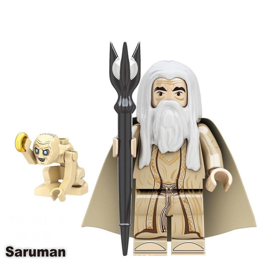 MINIFIGURE LORD OF THE RING UNIVERS: SARUMAN CUSTOM