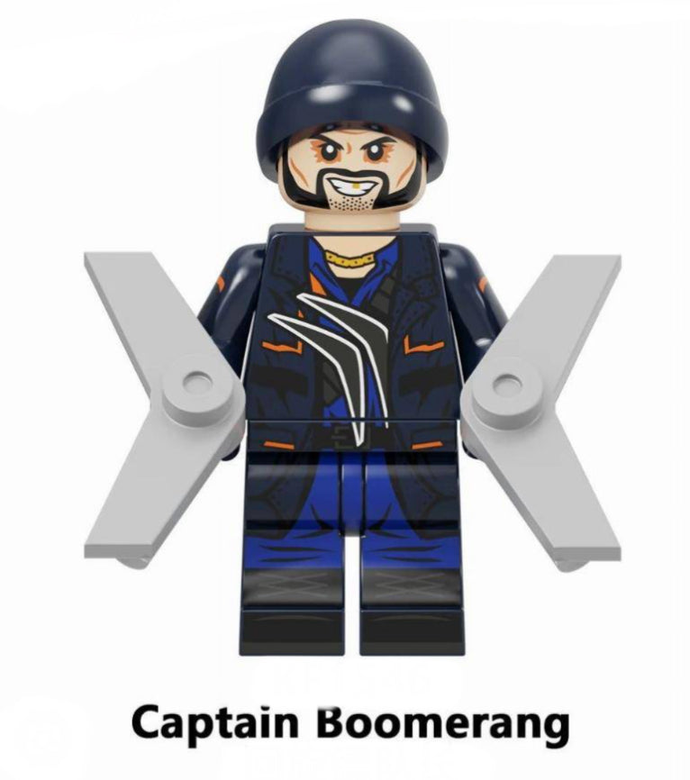 MINIFIGURE SUICIDE SQUAD 2 "Captain Boomerang" custom