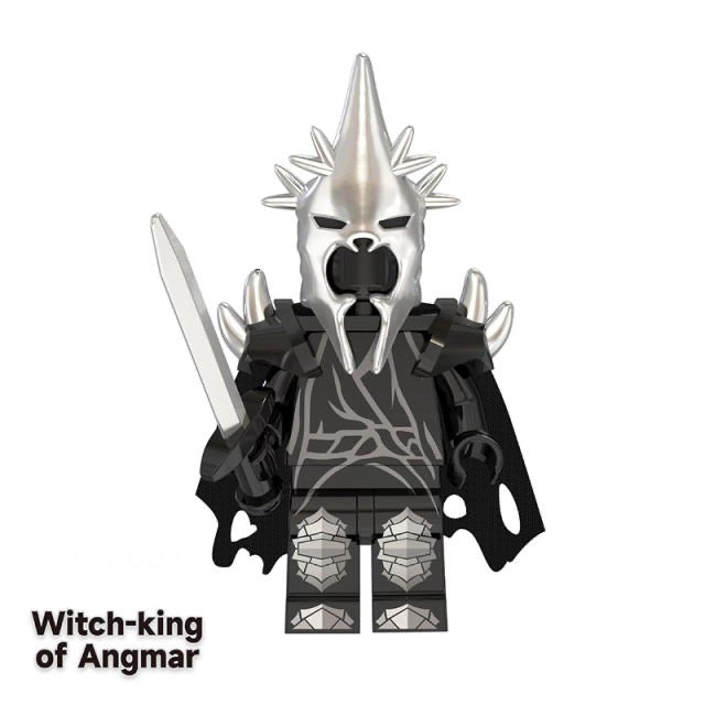 MINIFIGURE LOTR WITCH-KING OF ANGMAR CUSTOM