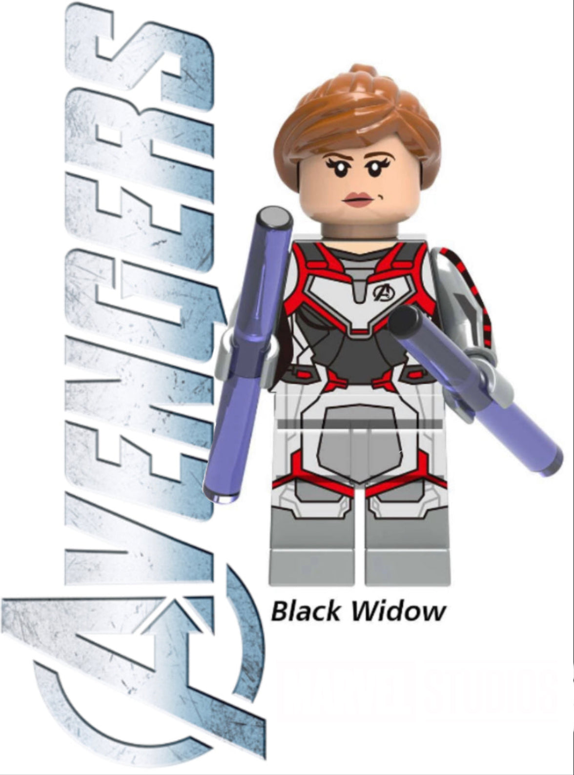 MINIFIGURE BLACK WIDOW AVENGERS INFINITY WAR Custom