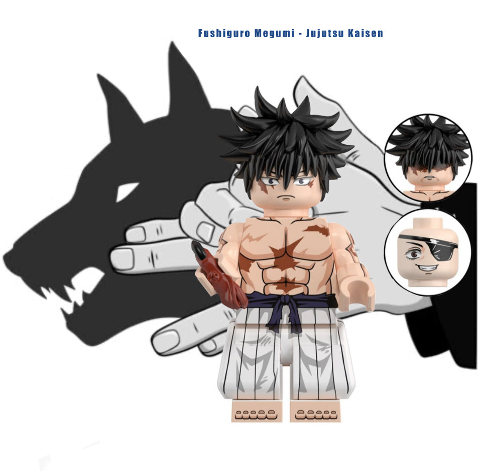 PREVENTE MINIFIGURE JUJUTSU KAISEN UNIVERS : FUSHIGURO MEGUMI custom Disponibilité Décembre 2024