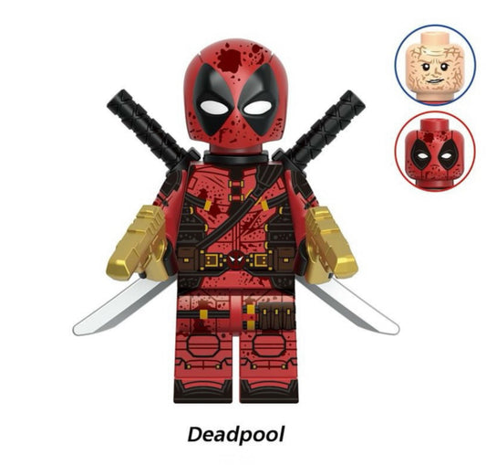 MINIFIGURE MARVEL DEADPOOL UNIVERS : deadpool custom