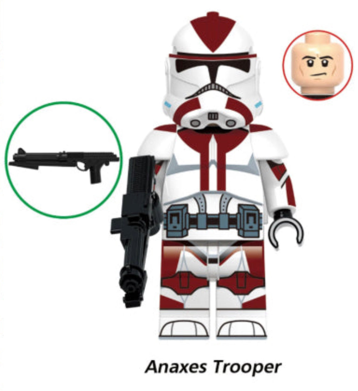 MINIFIGURE ANAXES TROOPER custom