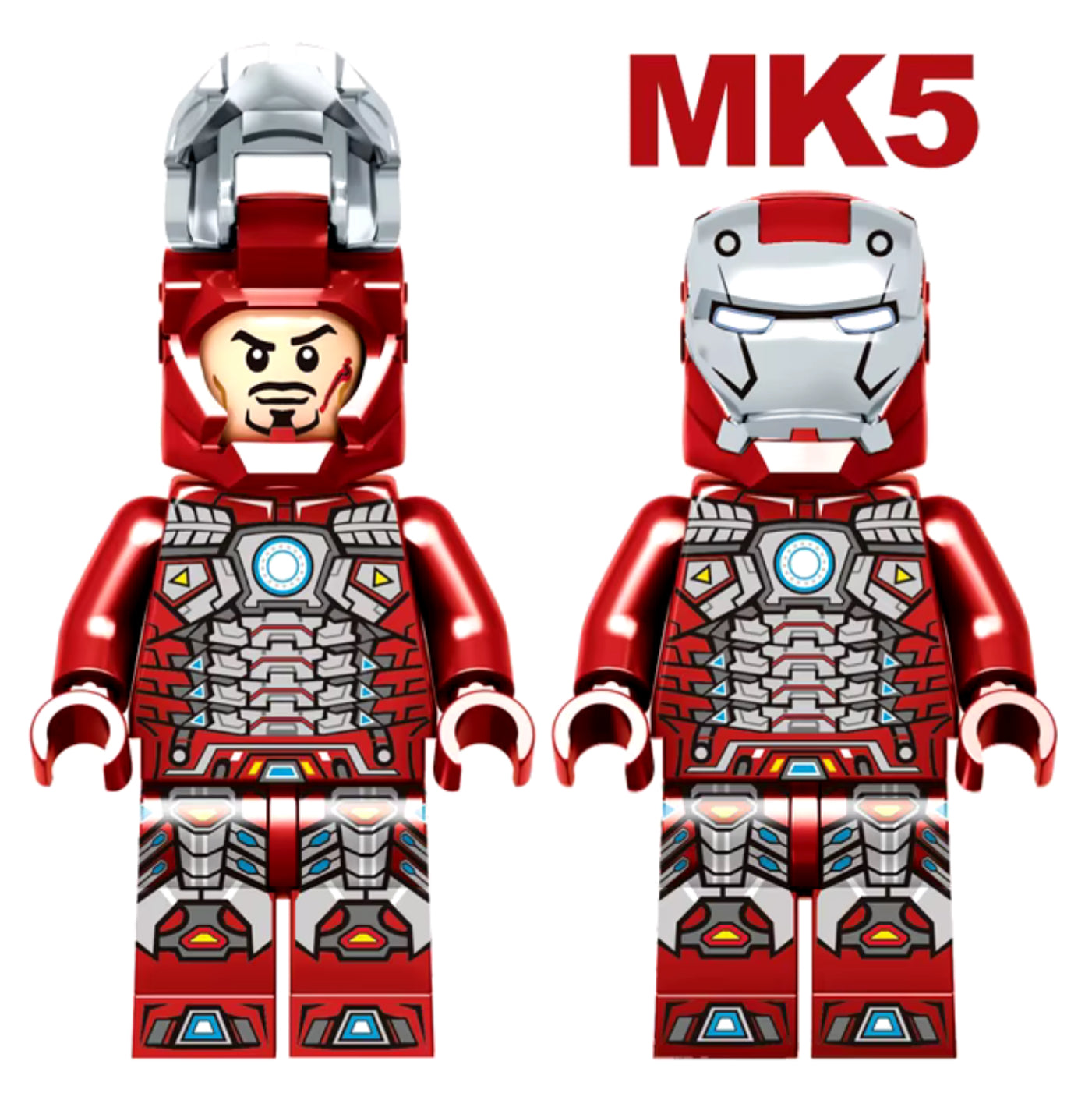 MINIFIGURE MARVEL UNIVERS: IRON MAN MKV custom