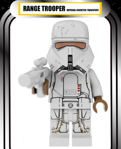 TRES RARE MINIFIGURE STAR WARS UNIVERS DE 2024: RANGE TROOPER CONVEYEX TRANSPORT(STAR WARS SOLO) custom