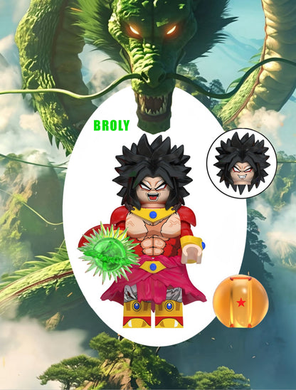 MINIFIGURE DRAGON BALL Z UNIVERS: BROLY Custom