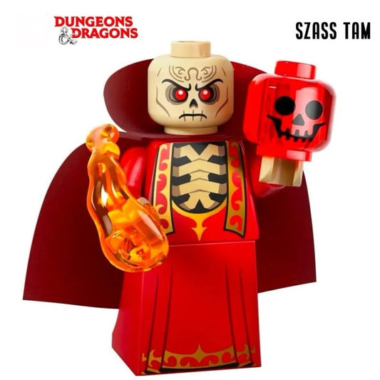 MINIFIGURE SÉRIES DONJONS ET DRAGONS: SZASS TAM "Socle+Fascicule inclus "