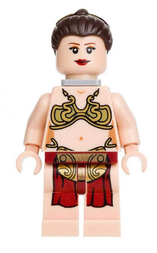 MINIFIGURE PRINCESSE LEIA SLAVE  Custom