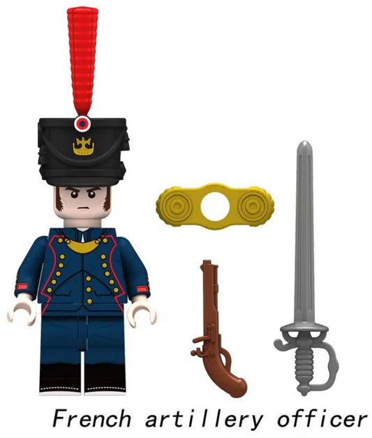 MINIFIGURE ARMY UNIVERS: FRENCH ARTILLERY OFFICIER Custom