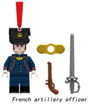 MINIFIGURE ARMY UNIVERS: FRENCH ARTILLERY OFFICIER Custom