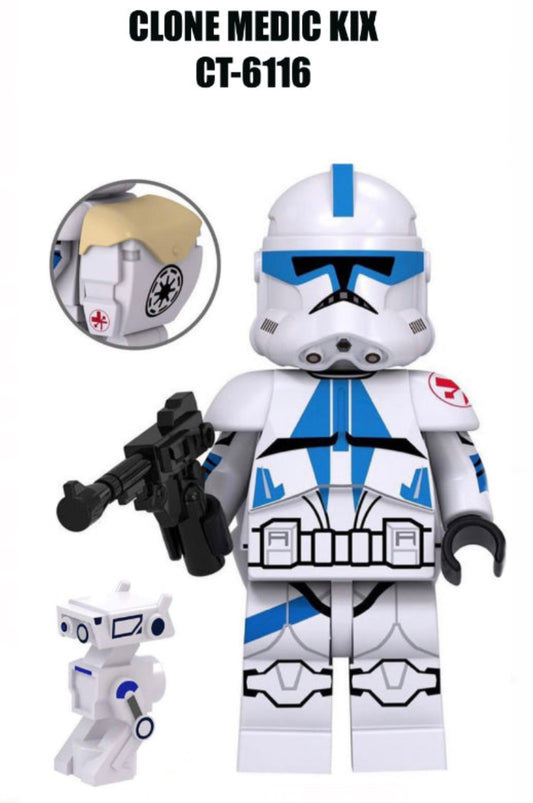 MINIFIGURE CLONE TROOPER KIX CT-6116 custom