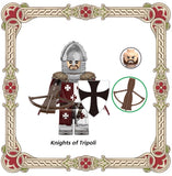 MINIFIGURE MÉDIÉVAL: SÉRIES Knight of Jerusalem and Tripoli  custom
