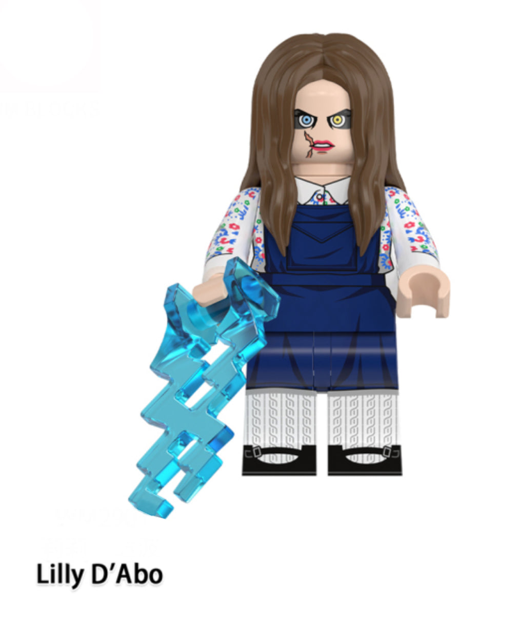 MINIFIGURE MOVIE/TV/HORREUR UNIVERS: LILLY D’ABO custom