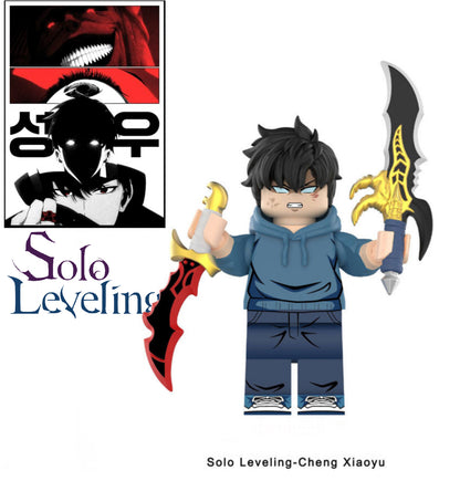 MINIFIGURE SOLO LEVELING UNIVERS: SUNG JIN-WOO (version F) custom