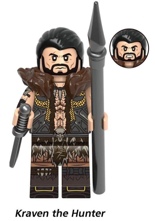 MINIFIGURES Kraven the Hunter (Spiderman 2 game) custom