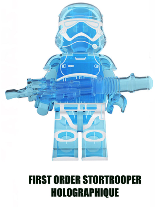 MINIFIGURE FIRST ORDER STORMTROOPER HOLOGRAPHIQUE CUSTOM