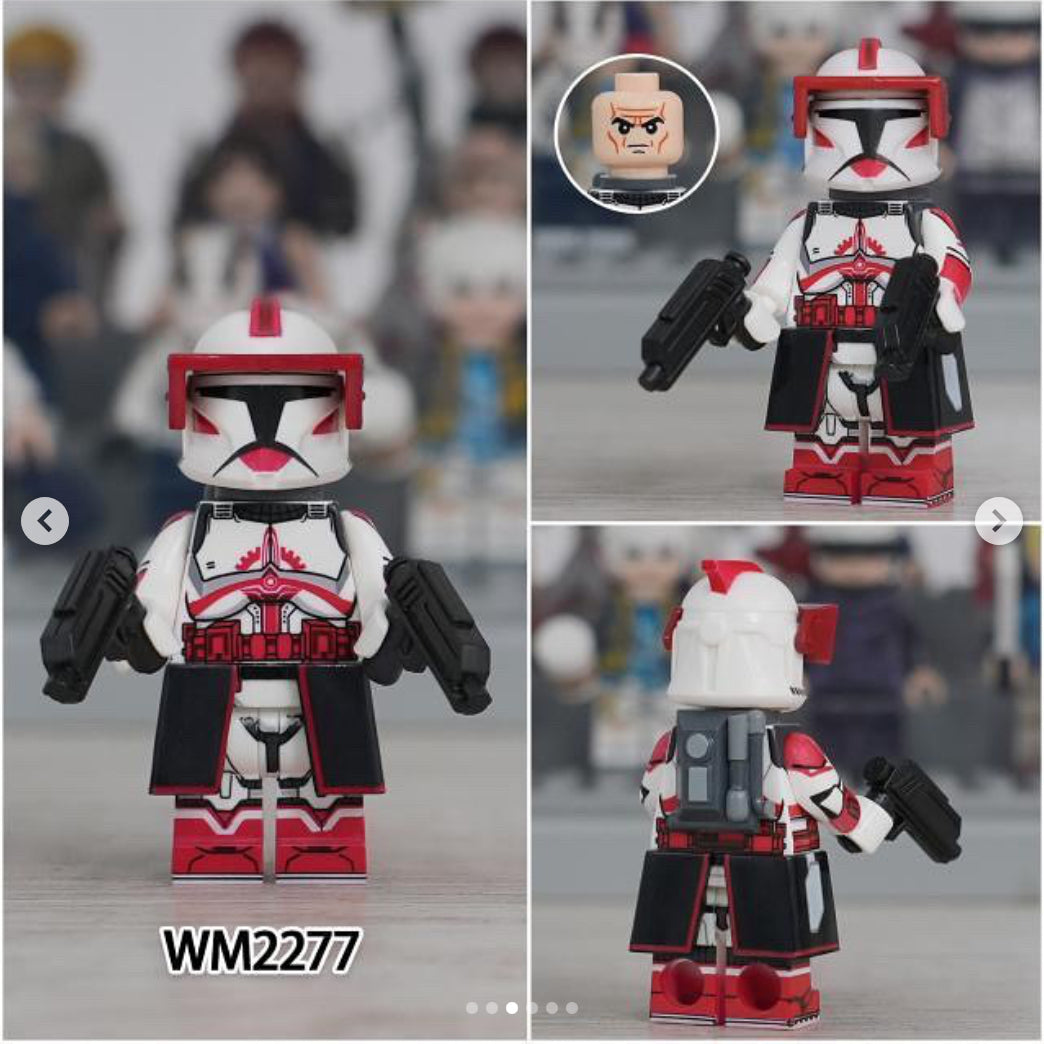 MINIFIGURE COMMANDER FOX PHASE 1 CUSTOM