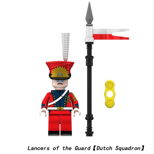 MINIFIGURE ARMY UNIVERS: LANCERS OF THE GUARD DUTCH SQUADRON Custom