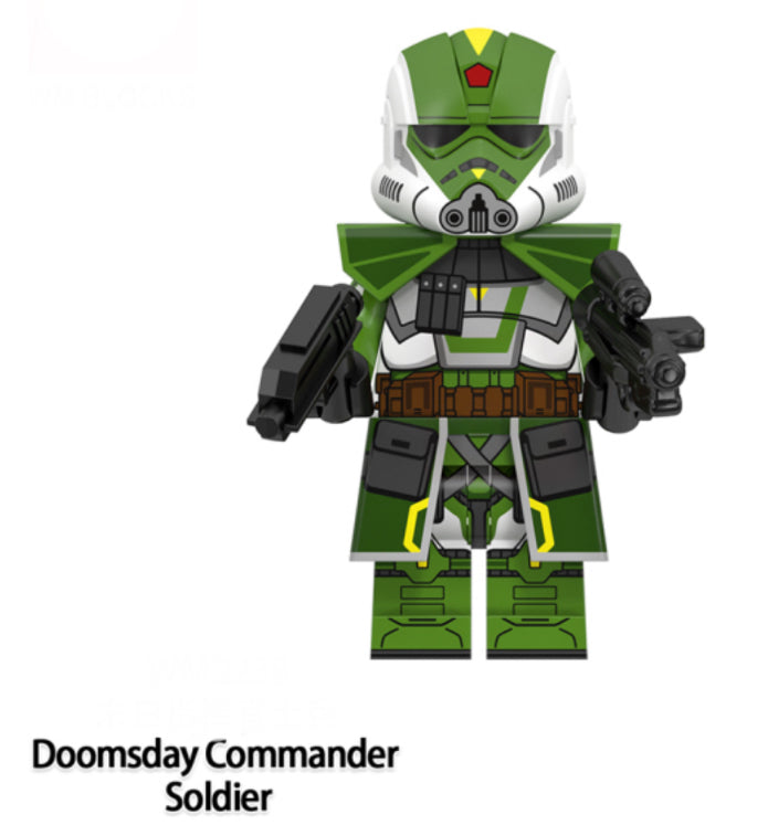 MINIFIGURE DOOMSDAY COMMANDER SOLDIER CUSTOM