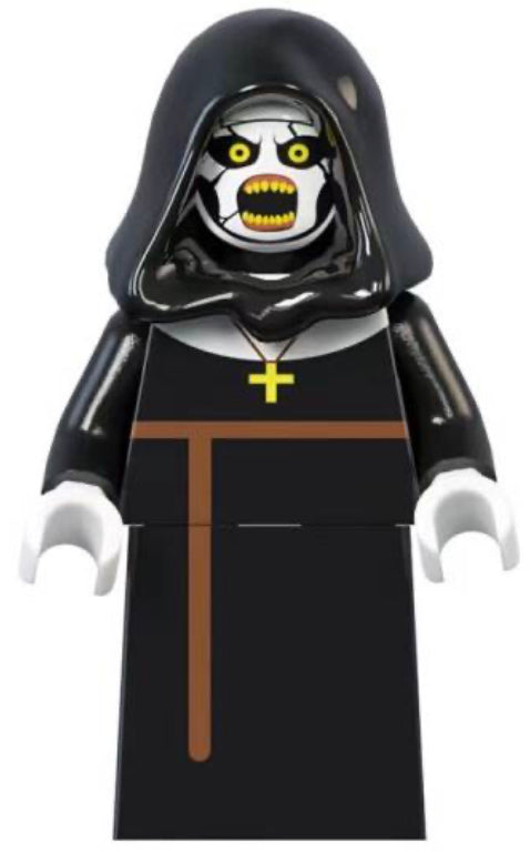 MINIFIGURE THE NUN  "Bonnie Aarons" Custom