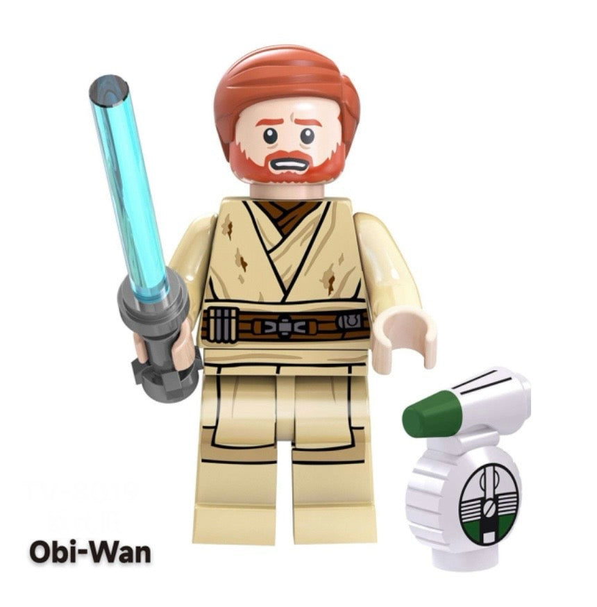 MINIFIGURE OBI-WAN KENOBI JEDI MASTER  custom