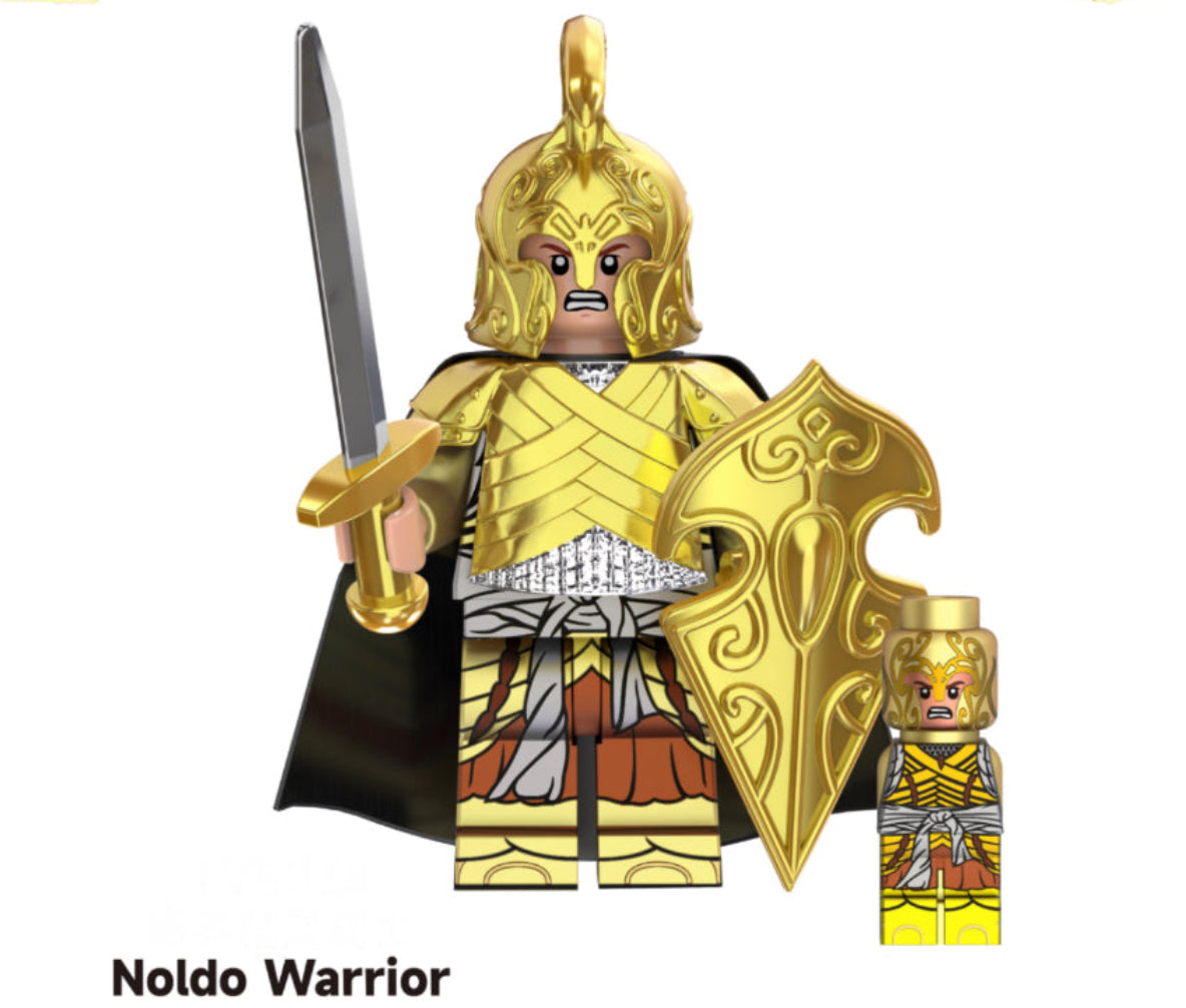 MINIFIGURE LOTR NOLDO WARRIOR CUSTOM