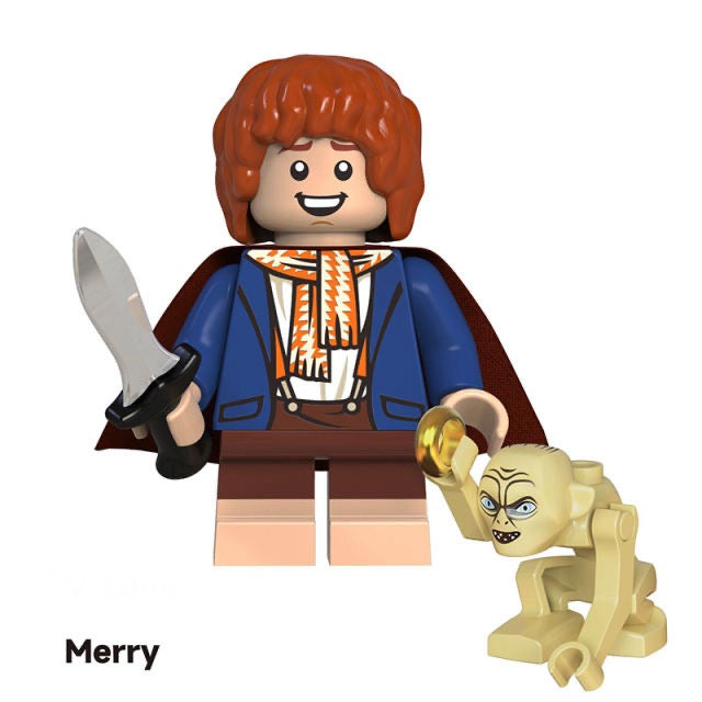 MINIFIGURE LOTR MERRY CUSTOM