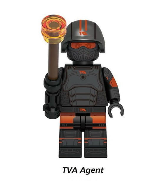 MINIFIGURE MARVEL DEADPOOL UNIVERS : TVA AGENT custom