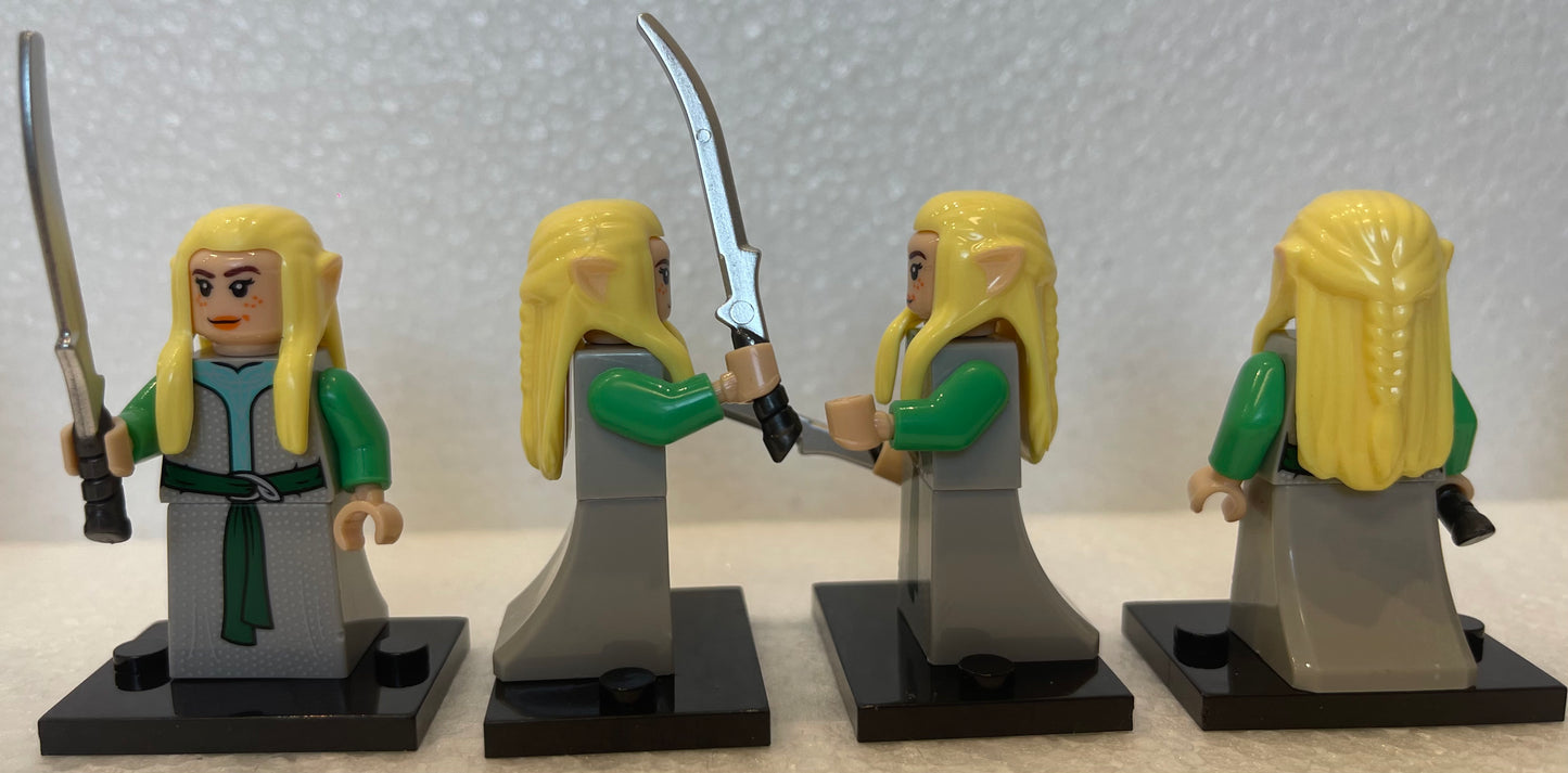 MINIFIGURE LOTR/HOBBIT  ELVES custom