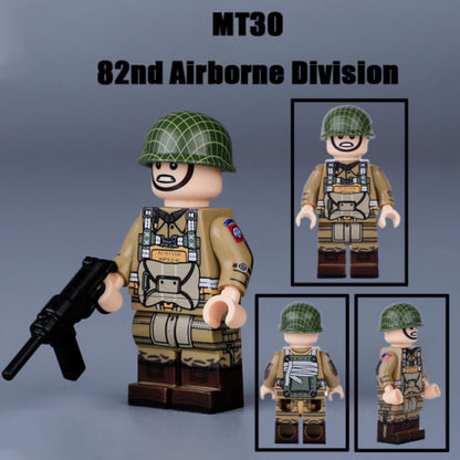 ♥️♥️MINIFIGURE MILITAIRE UNIVERS: 82nd AIRBORNE DIVISION  ♥️♥️custom