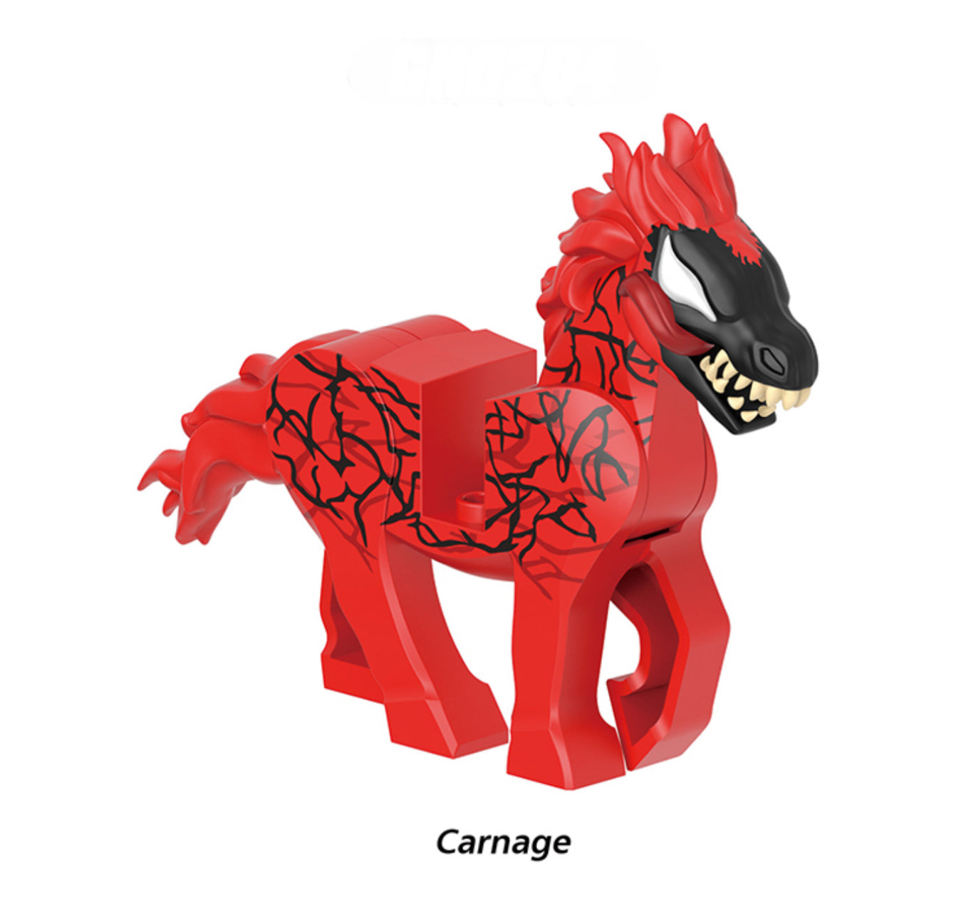 PREVENTE MINIFIGURE MARVEL UNIVERS: CARNAGE HORSE custom Disponibilité fin Mai 2025