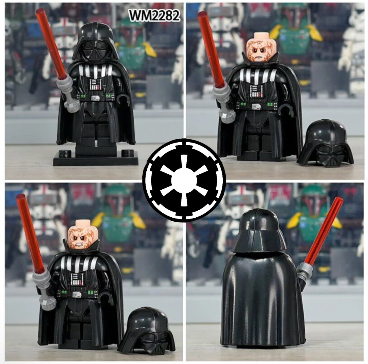 ♥️♥️♥️MINIFIGURE STAR WARS UNIVERS: DARTH VADER ♥️♥️♥️CUSTOM