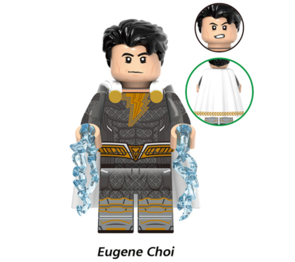 MINIFIGURE SHAZAM Eugène Soi "FURY OF THE GODS" Custom