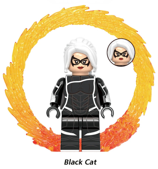 MINIFIGURE Spiderman black cat custom