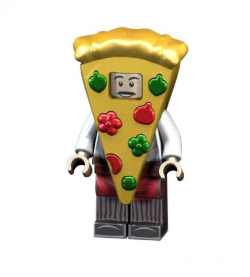 MINIFIGURE DÉGUISEMENT: PIZZA GUY custom