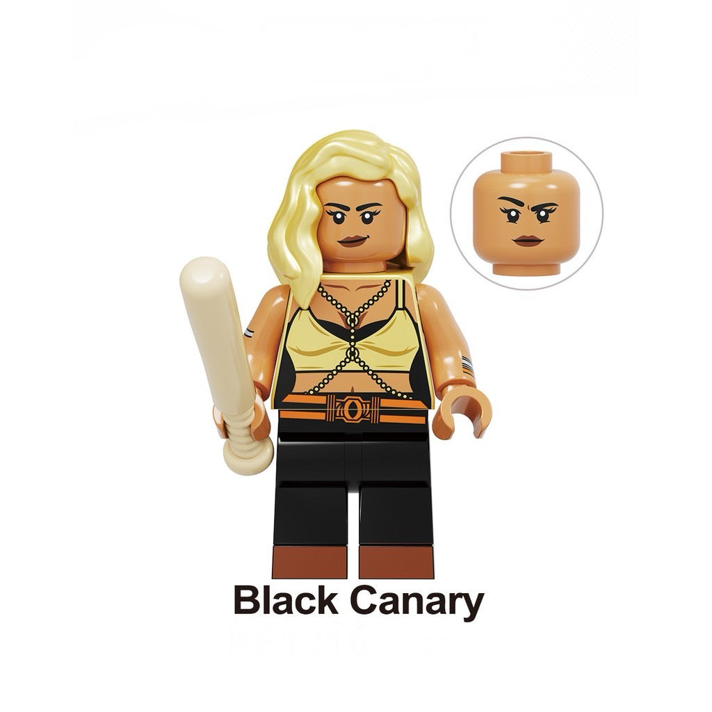 MINIFIGURE DC UNIVERS: BLACK CANARY "HARLEY QUINN MOVIE" Custom