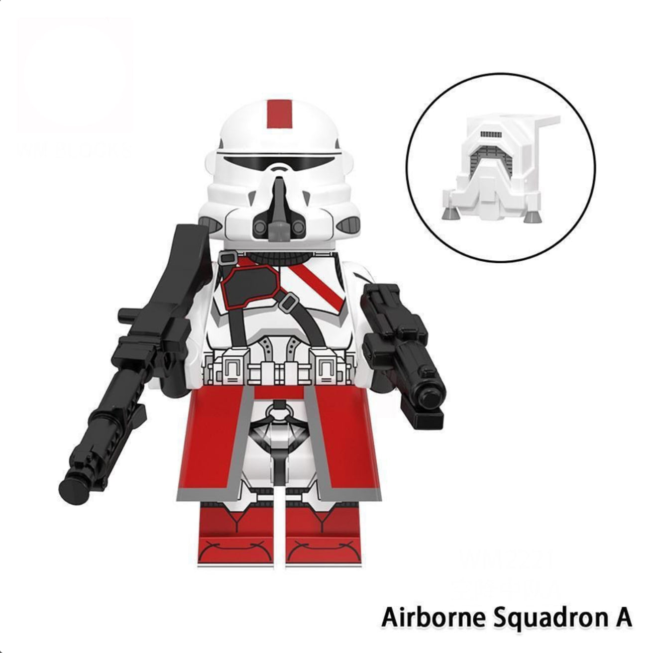 MINIFIGURE STAR WARS UNIVERS: AIRBORNE SQUADRON A custom