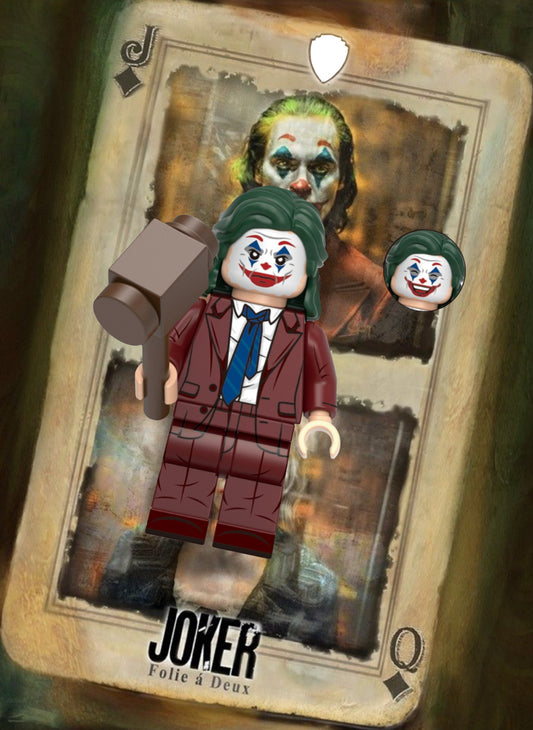 MINIFIGURE DC UNIVERS: THE JOKER "Joaquin Phoenix" custom