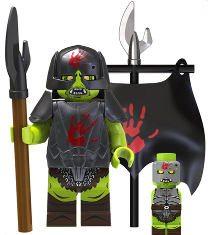 MINIFIGURE LOTR URUK-HAI CUSTOM